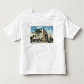 Buiten Uitzicht van het De Witt Hotel Kinder Shirts (Voorkant)