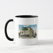 Buiten Uitzicht van het De Witt Hotel Mok (Links)