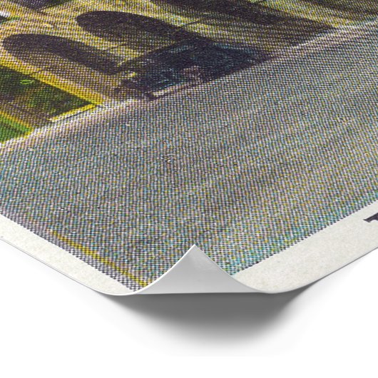 Buiten Uitzicht van het Del Ming HotelYuma, AZ Poster (Hoek)