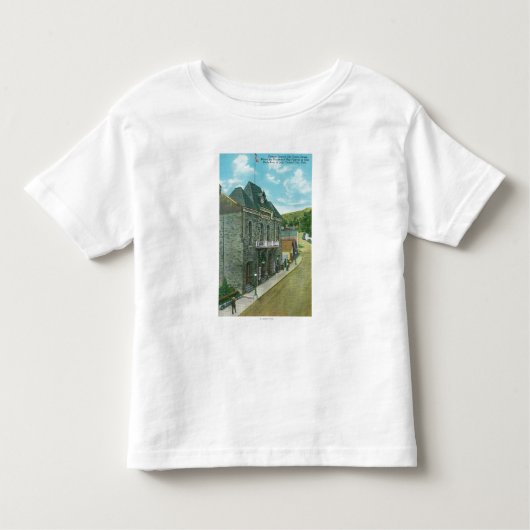 Buiten Uitzicht van het Famous Opera House Kinder Shirts (Voorkant)