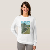 Buiten Uitzicht van het Famous Opera House T-shirt (Voorkant volledig)