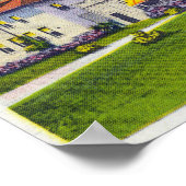 Buiten Uitzicht van het Fort William Henry Hotel Poster (Hoek)