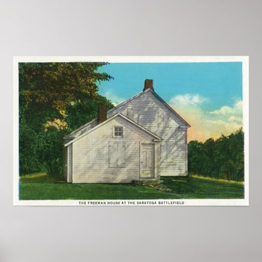 Buiten Uitzicht van het Freeman House Poster (Voorkant)