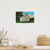 Buiten Uitzicht van het Freeman House Poster (Keuken)