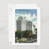 Buiten Uitzicht van het gebouw van de Telefoon # 2 Briefkaart (Voorkant / Achterkant)