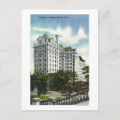 Buiten Uitzicht van het gebouw van de Telefoon # 2 Briefkaart (Voorkant)