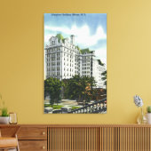 Buiten Uitzicht van het gebouw van de Telefoon # 2 Canvas Afdruk (Insitu (Woonkamer))