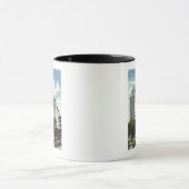 Buiten Uitzicht van het gebouw van de Telefoon # 2 Mok (Midden)