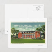 Buiten Uitzicht van het Gideon Putnam Hotel Briefkaart (Voorkant / Achterkant)