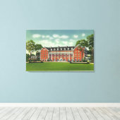 Buiten Uitzicht van het Gideon Putnam Hotel Canvas Afdruk (Insitu (Houten vloer))