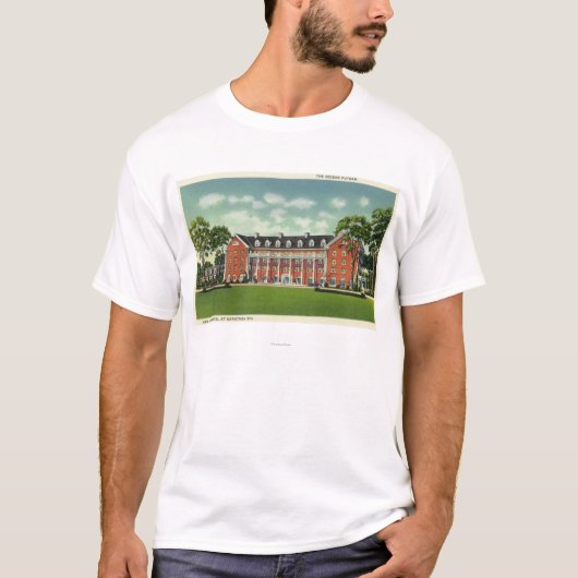 Buiten Uitzicht van het Gideon Putnam Hotel T-shirt (Voorkant)