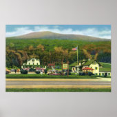 Buiten Uitzicht van het Glen House Poster (Voorkant)