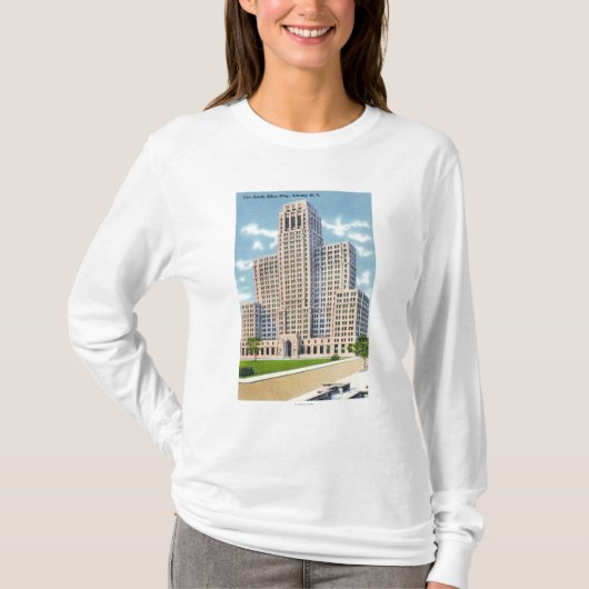Buiten Uitzicht van het Gov Smith Kantoor Building T-shirt (Voorkant)