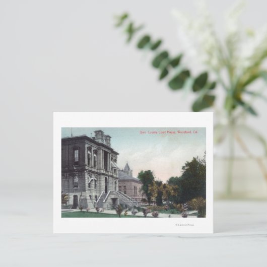 Buiten Uitzicht van het graafschap Polo Briefkaart (Staand voorkant)