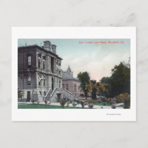 Buiten Uitzicht van het graafschap Polo Briefkaart