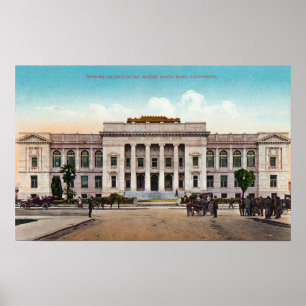 Buiten Uitzicht van het graafschap Sonoma Poster