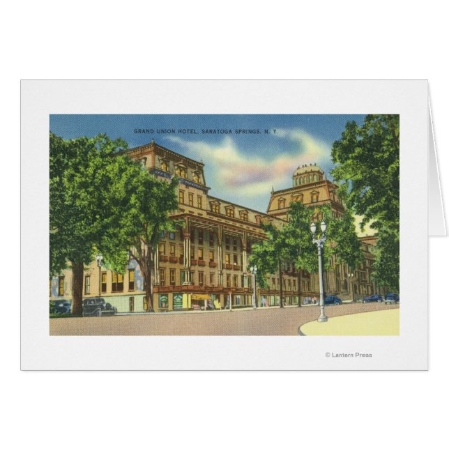 Buiten Uitzicht van het Grand Union Hotel (Voorkant Horizontaal)