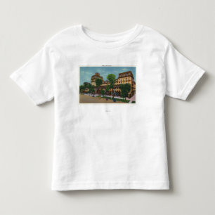Buiten Uitzicht van het Grand Union Hotel # 2 Kinder Shirts