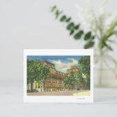 Buiten Uitzicht van het Grand Union Hotel Briefkaart (Staand voorkant)
