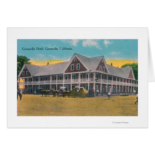 Buiten Uitzicht van het Greenville Hotel (Voorkant Horizontaal)