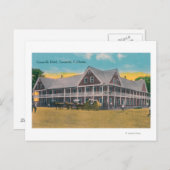 Buiten Uitzicht van het Greenville Hotel Briefkaart (Voorkant / Achterkant)