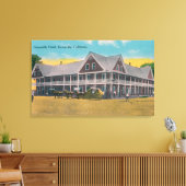 Buiten Uitzicht van het Greenville Hotel Canvas Afdruk (Insitu (Woonkamer))