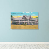 Buiten Uitzicht van het Greenville Hotel Canvas Afdruk (Insitu (Houten vloer))