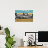 Buiten Uitzicht van het Greenville Hotel Poster (Thuiskantoor)