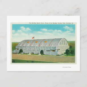 Buiten Uitzicht van het Hershey-sportgebied Briefkaart