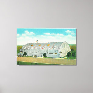Buiten Uitzicht van het Hershey-sportgebied Canvas Afdruk