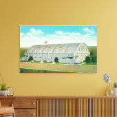 Buiten Uitzicht van het Hershey-sportgebied Canvas Afdruk (Insitu (Woonkamer))