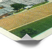 Buiten Uitzicht van het Hershey-sportgebied Poster (Hoek)