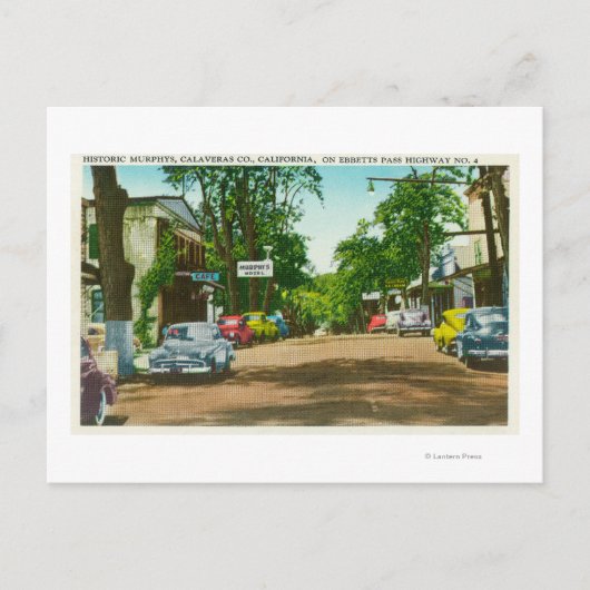 Buiten Uitzicht van het Historic Murphy's Hotel Briefkaart (Voorkant)