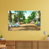 Buiten Uitzicht van het Historic Murphy's Hotel Canvas Afdruk (Insitu (Woonkamer))