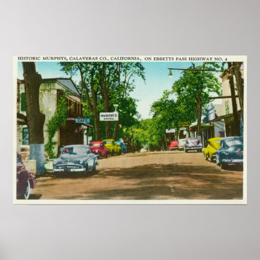 Buiten Uitzicht van het Historic Murphy's Hotel Poster (Voorkant)