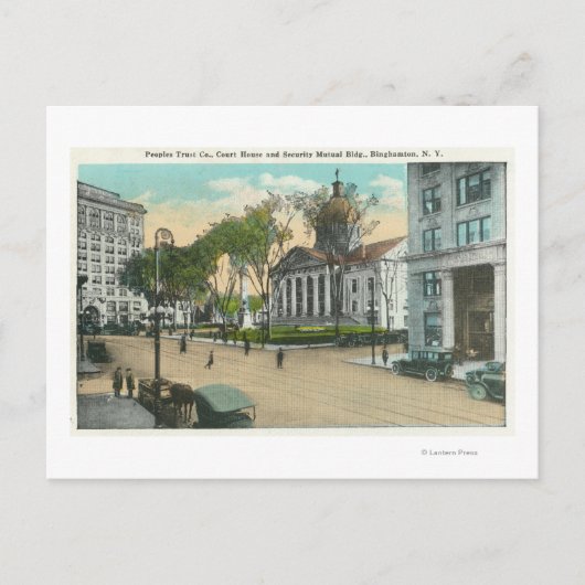 Buiten Uitzicht van het Hof Briefkaart (Voorkant)