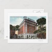 Buiten Uitzicht van het Hotel Bancroft Briefkaart (Voorkant / Achterkant)