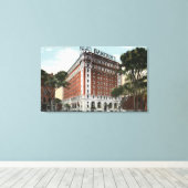 Buiten Uitzicht van het Hotel Bancroft Canvas Afdruk (Insitu (Houten vloer))