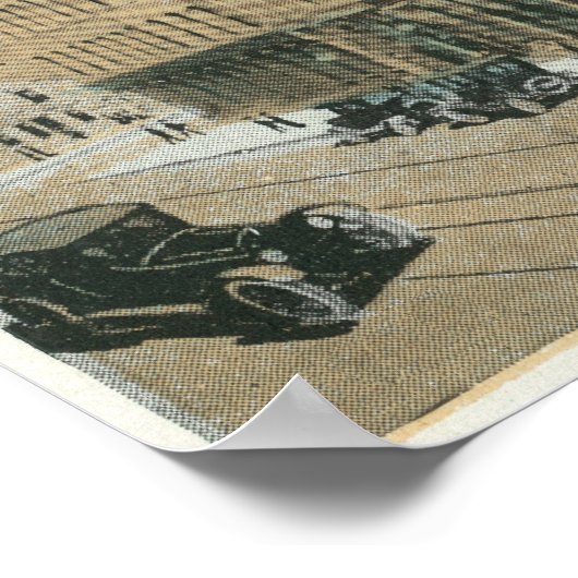 Buiten Uitzicht van het Hotel Bennett Poster (Hoek)