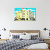Buiten Uitzicht van het hotel Carrillo Canvas Afdruk (Insitu (Slaapkamer))