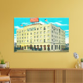 Buiten Uitzicht van het hotel Carrillo Canvas Afdruk (Insitu (Woonkamer))