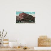 Buiten Uitzicht van het Hotel Cumberland Poster (Keuken)