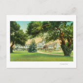 Buiten Uitzicht van het Hotel del Monte Briefkaart (Voorkant)