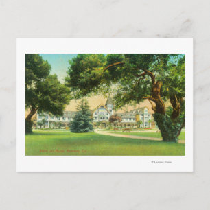 Buiten Uitzicht van het Hotel del Monte Briefkaart