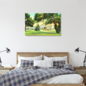 Buiten Uitzicht van het Hotel del Monte Canvas Afdruk (Insitu (Slaapkamer))