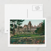 Buiten Uitzicht van het Hotel del Monte en Motiver Briefkaart (Voorkant / Achterkant)