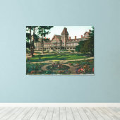 Buiten Uitzicht van het Hotel del Monte en Motiver Canvas Afdruk (Insitu (Houten vloer))