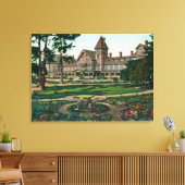 Buiten Uitzicht van het Hotel del Monte en Motiver Canvas Afdruk (Insitu (Woonkamer))