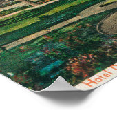 Buiten Uitzicht van het Hotel del Monte en Motiver Poster (Hoek)