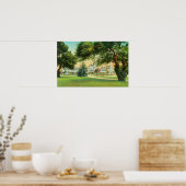 Buiten Uitzicht van het Hotel del Monte Poster (Keuken)